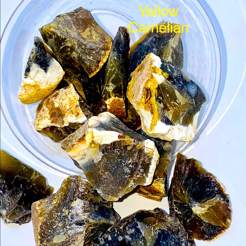 Yellow Carnelian Crystal